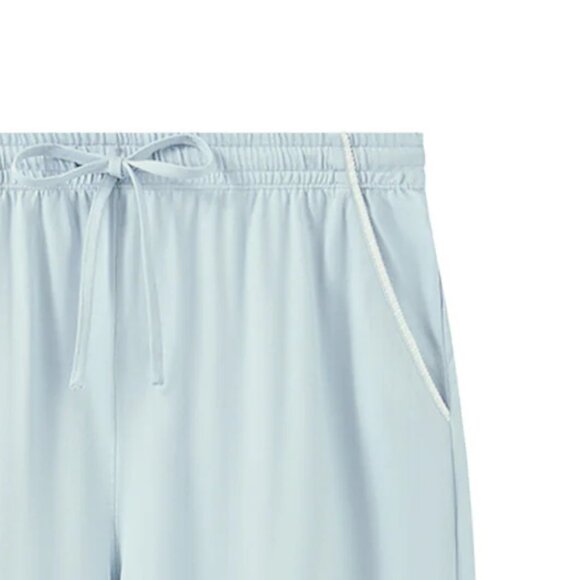 NEW ❤️ 2 Piece  UNDERSTANCE Short Pajama Set in SKY BLUE. Super Comfy Size XL - Picture 6 of 7